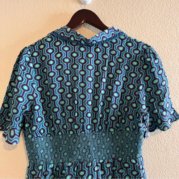 Urban Outfitters Retro Style Geometric Dress Size Large - Picture 8 of 11